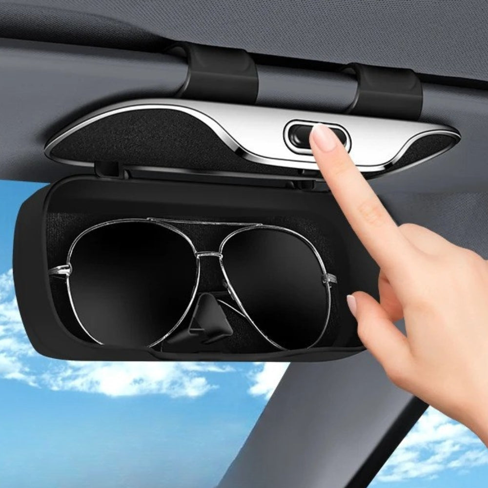SunClip™ – Étui à Lunettes pour Voiture